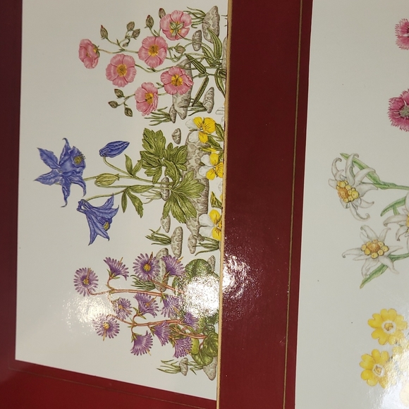 Vintage Clover Leaf table mats 6mats made in United Kingdom - Picture 5 of 9